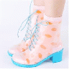 High Heel Rain Boots